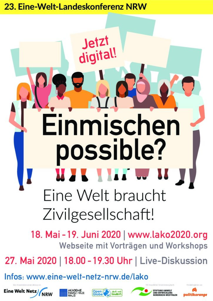 Eine-Welt-Landeskonferenz NRW 2020 digital